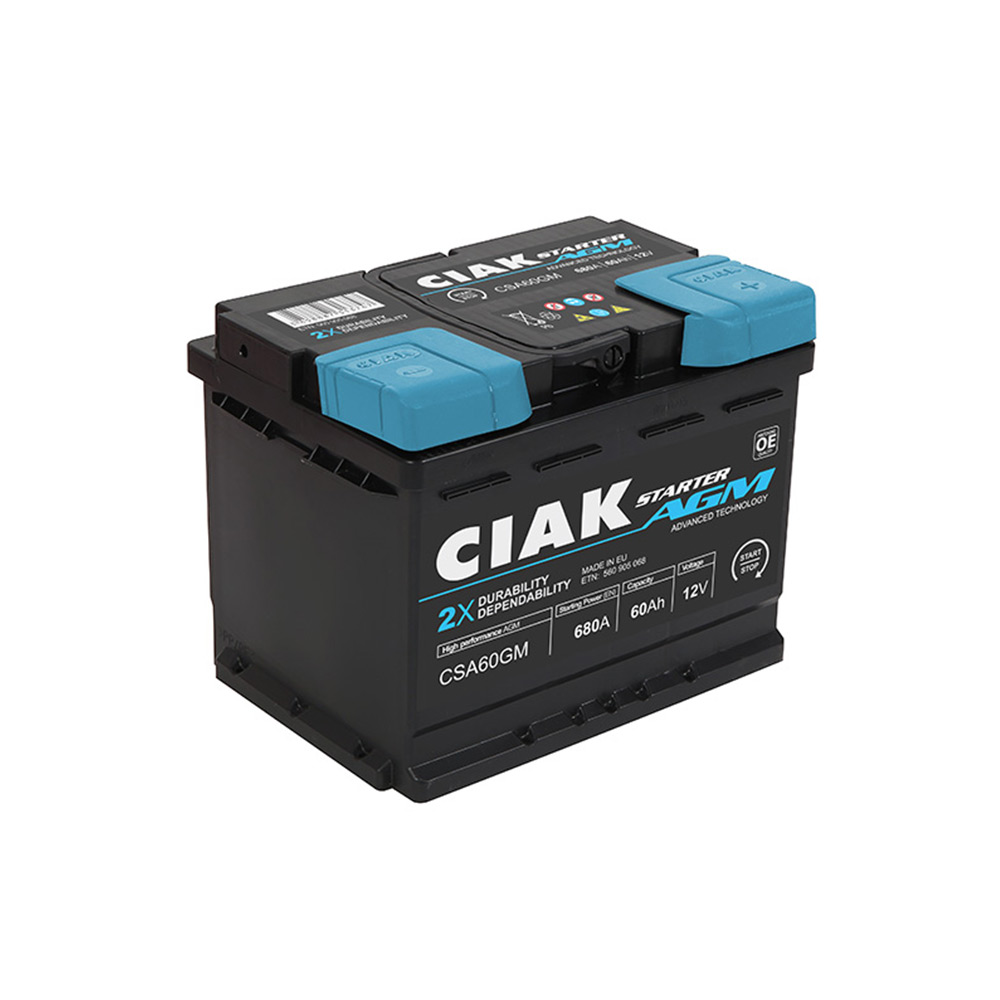 Akumulator CIAK Starter AGM 60Ah
