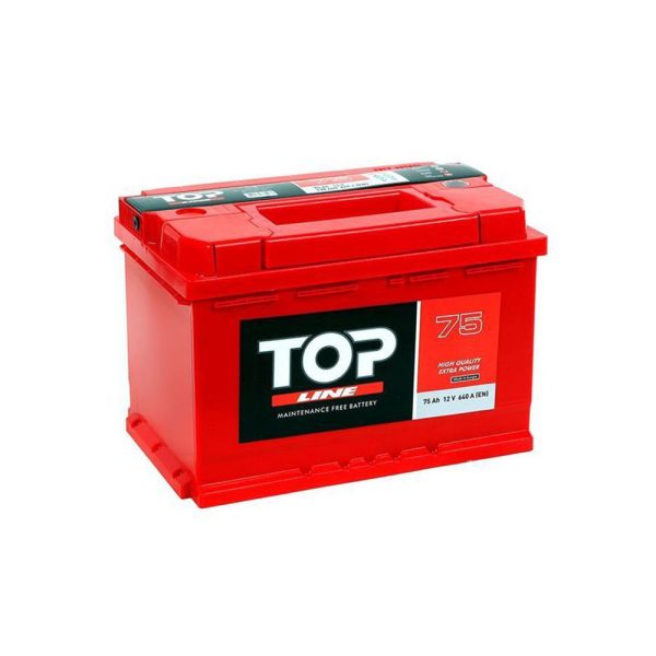 Akumulator TOP LINE 12V 75Ah D+